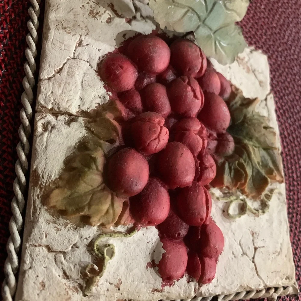 Keys Hooks Wall Hanging Grapes